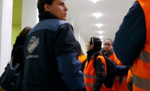 Francesco, Tecnico Superiore che ha accompagnato il gruppo nella visita.