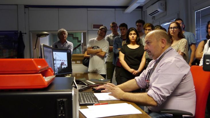 Sala controllo - Autorità portuale di La Spezia